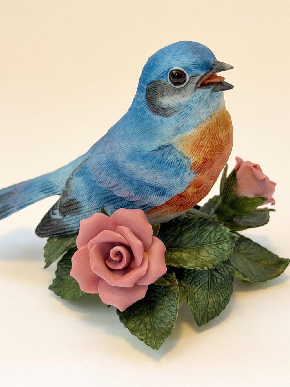 Vintage Lenox Bluebird Porcelain Bird Figurine